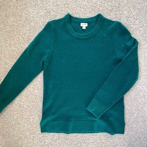 J. Crew CASHMERE Sweater - Teal